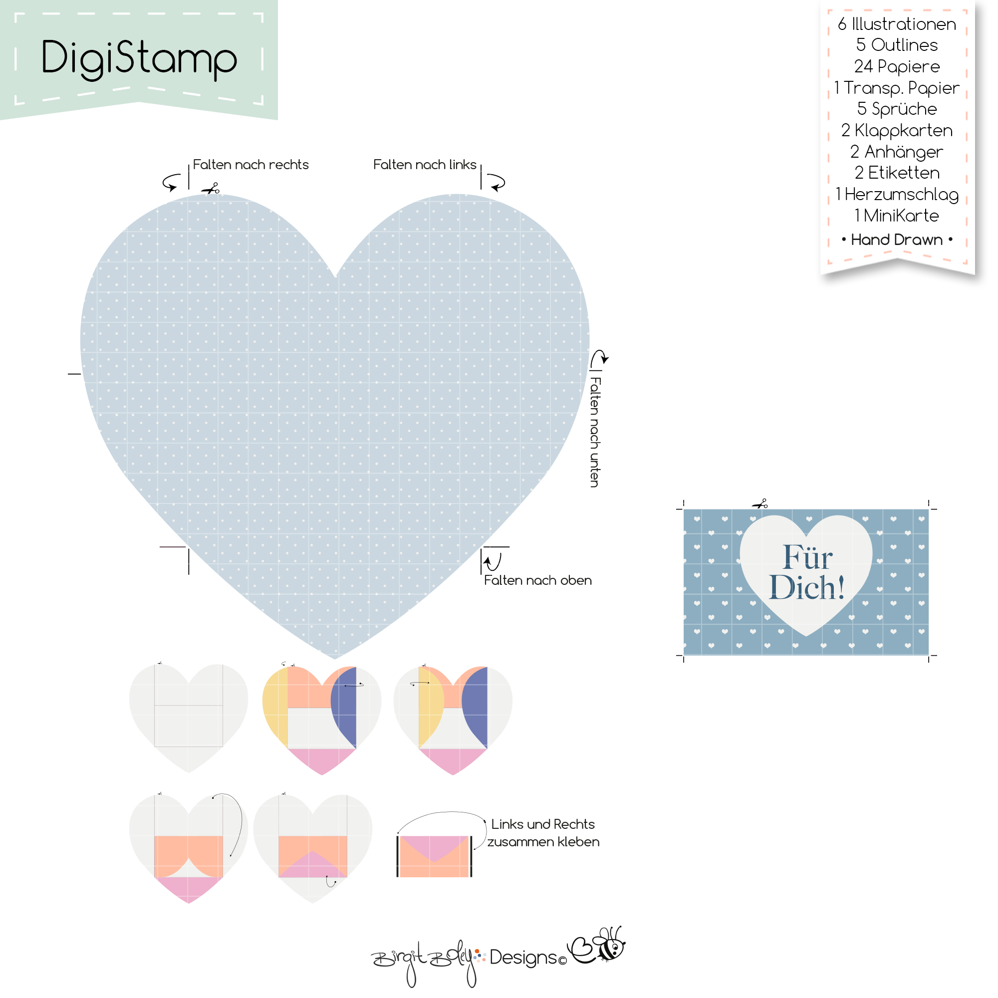 Digistamps Bee's Watering Can [Digital] – Bild 4