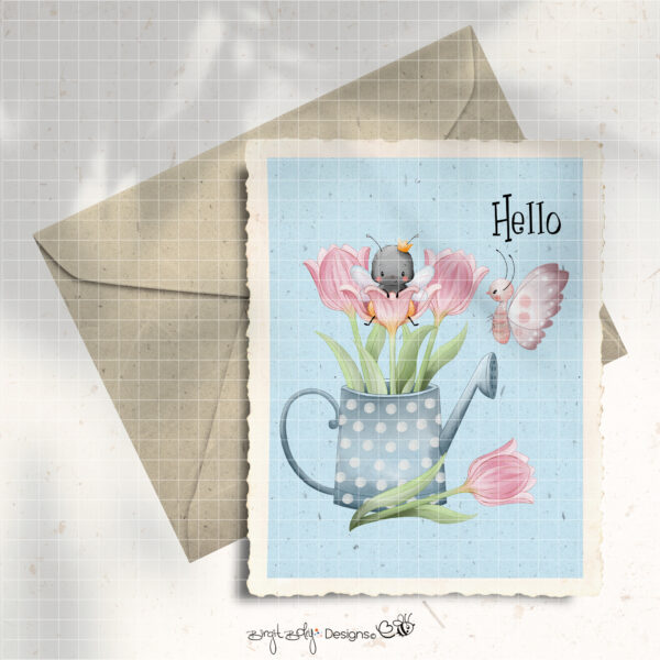 Digistamps Bee's Watering Can [Digital] – Bild 5