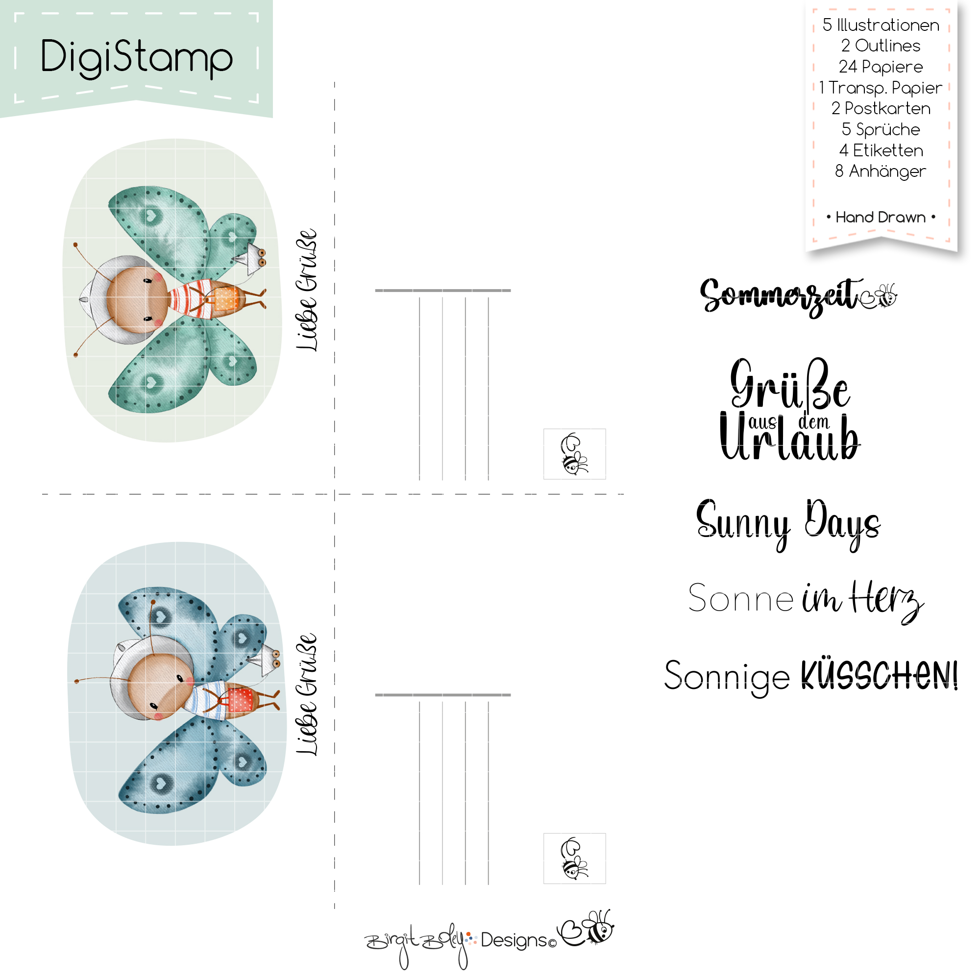 Digistamps Lilli In The Summertime [Digital] – Bild 3