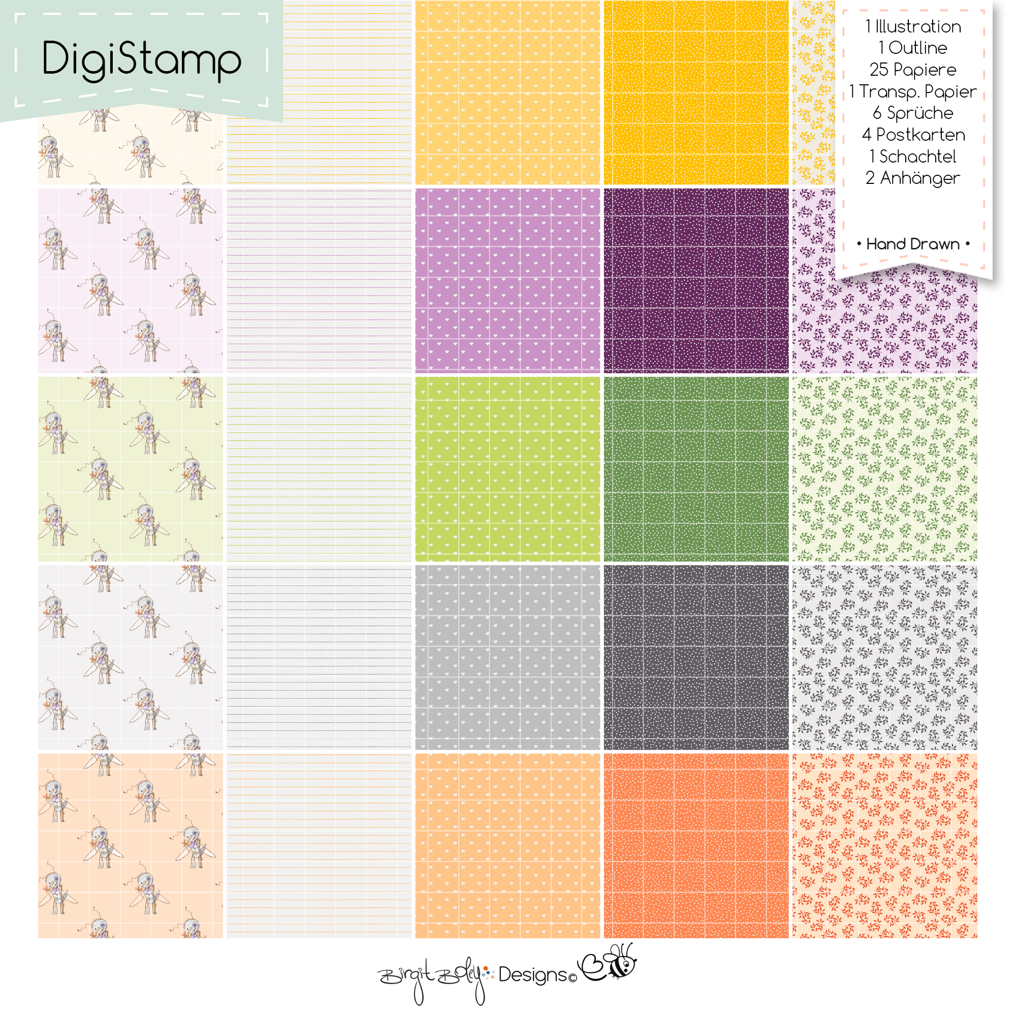 Digistamps Billie The Mosquito [Digital] – Bild 2