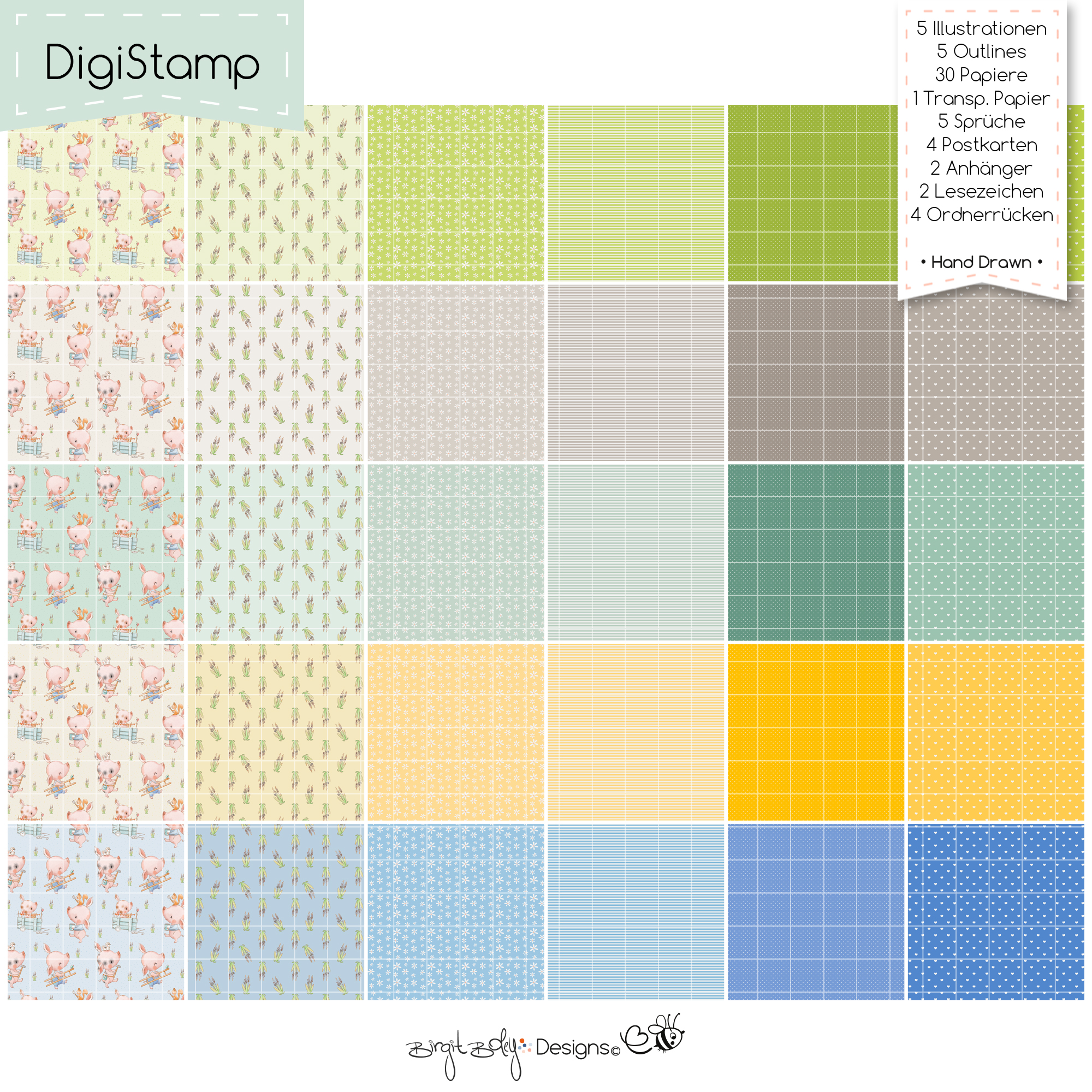 Digistamps Little Pigs [Digital] – Bild 3