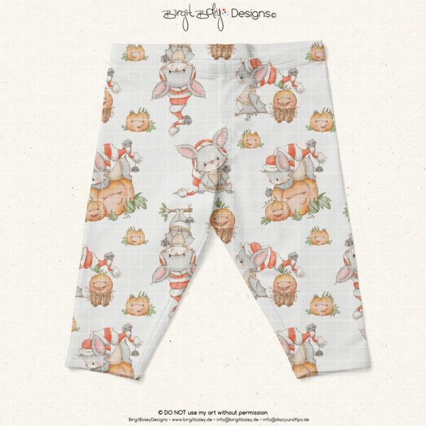 Stoffdesign Bob The Bat • White • Non Exclusiv [Digital] – Bild 3