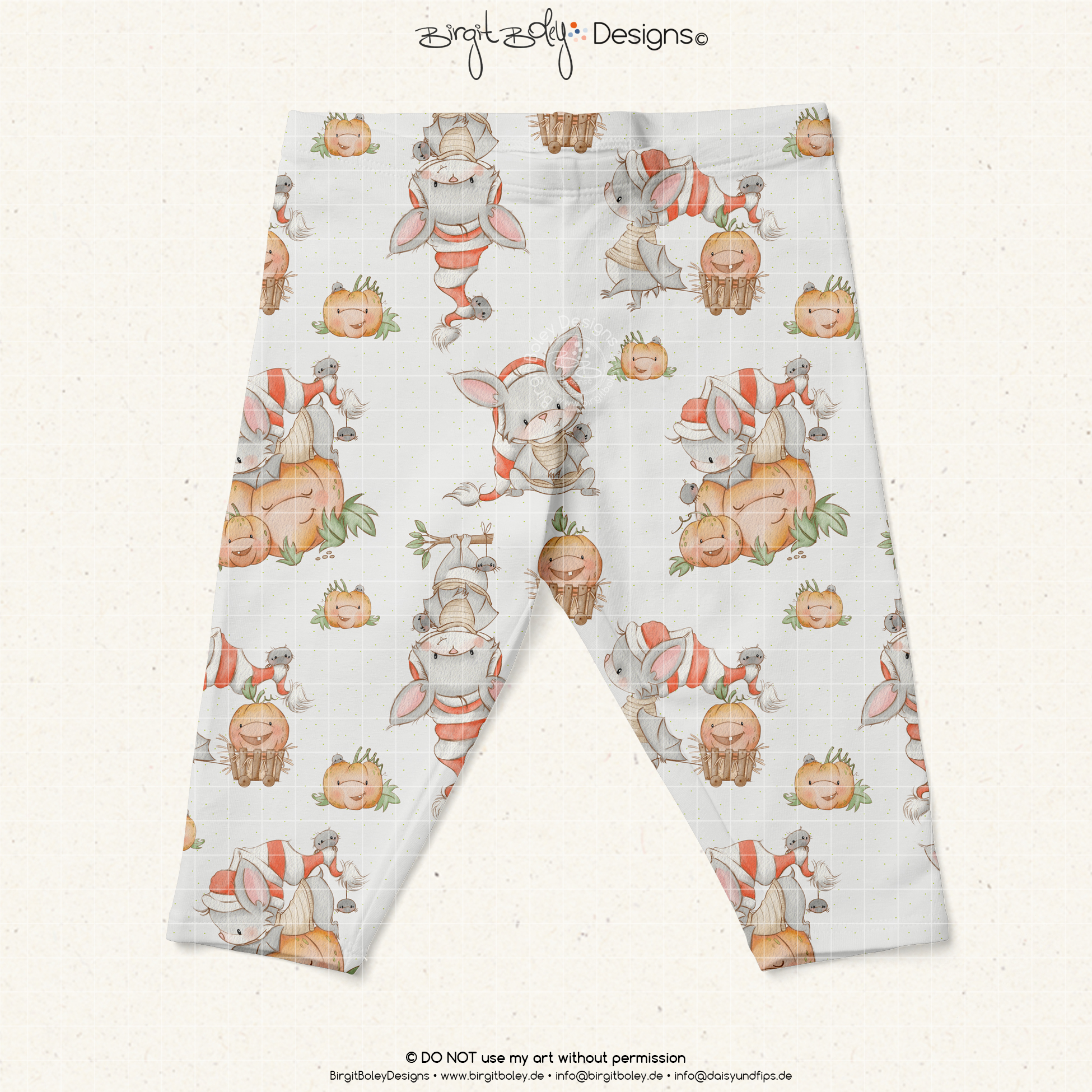 Stoffdesign Bob The Bat • White • Non Exclusiv [Digital] – Bild 3