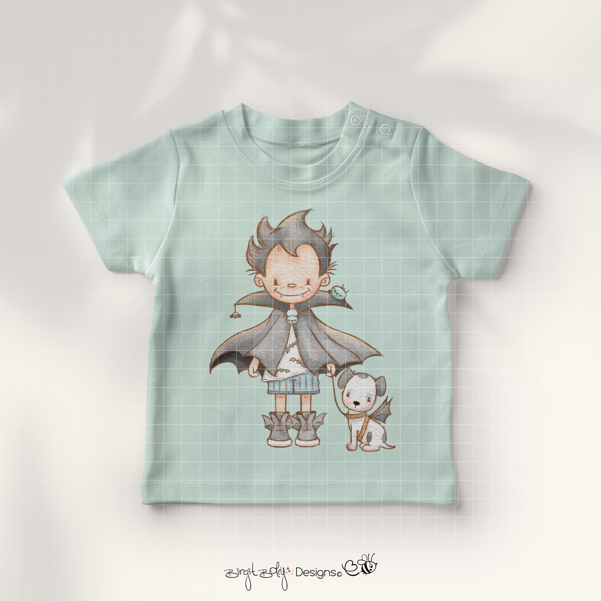 Bügelbildvorlage Monsterchen Junge [Digital] – Bild 2