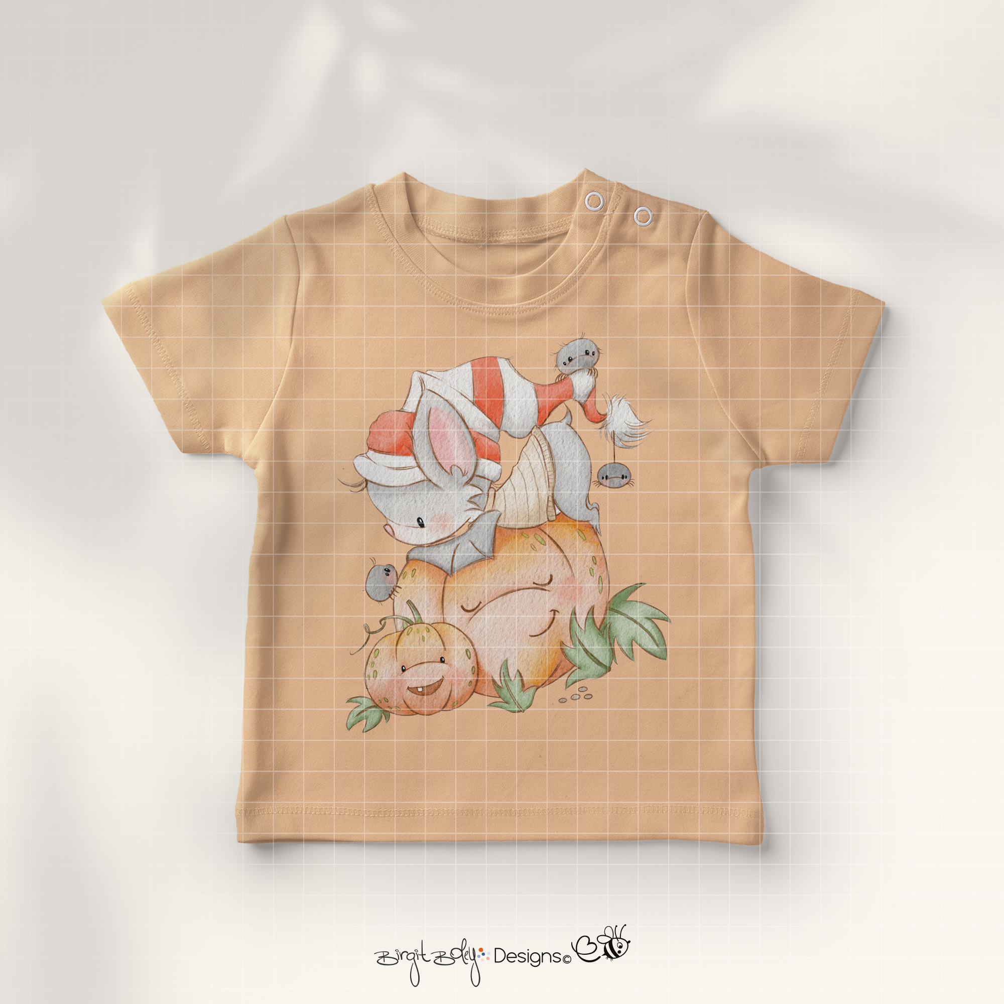 Bügelbildvorlage Bob The Bat 2 [Digital] – Bild 2