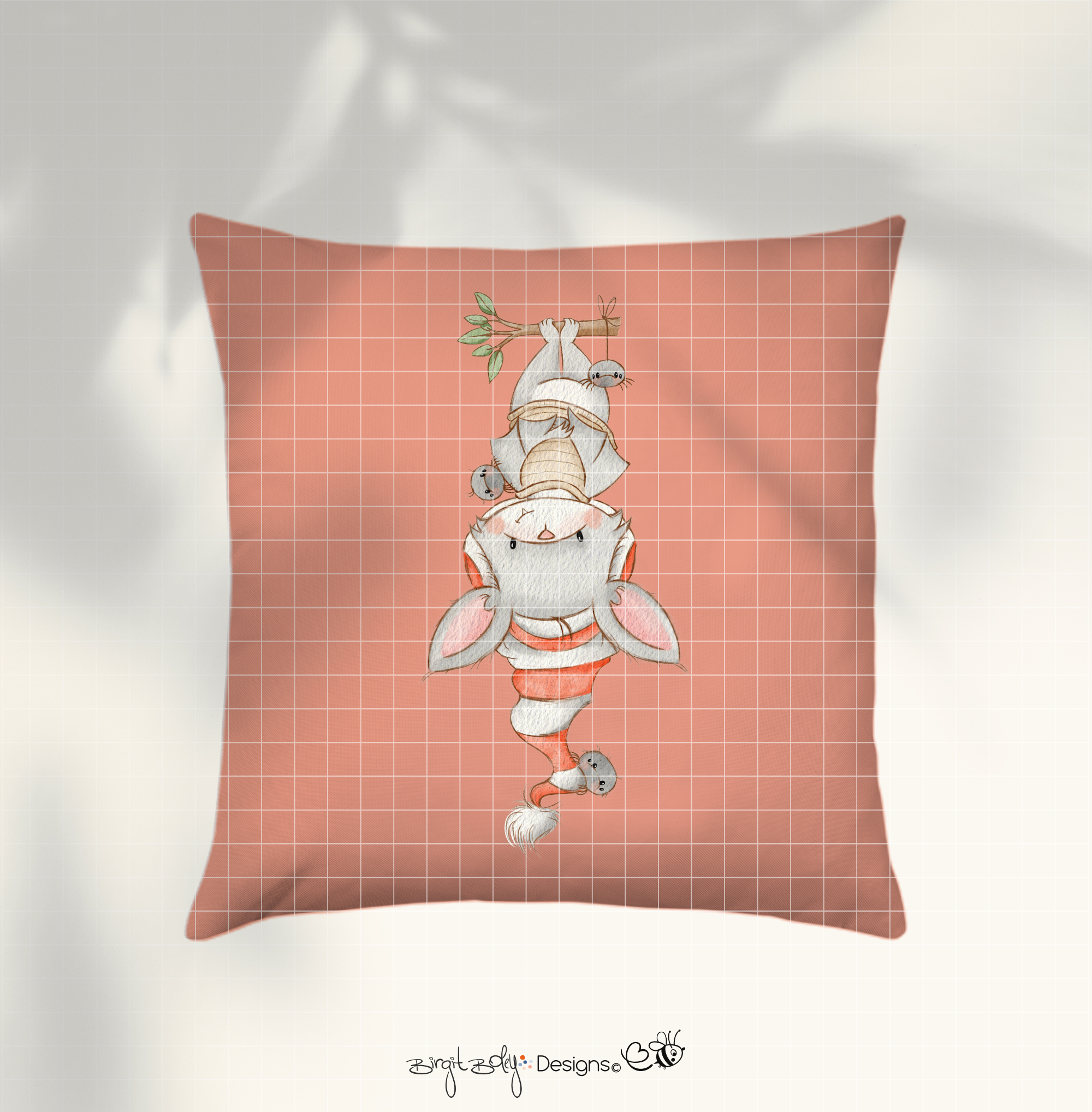 Bügelbildvorlage Bob The Bat 3 [Digital] – Bild 3