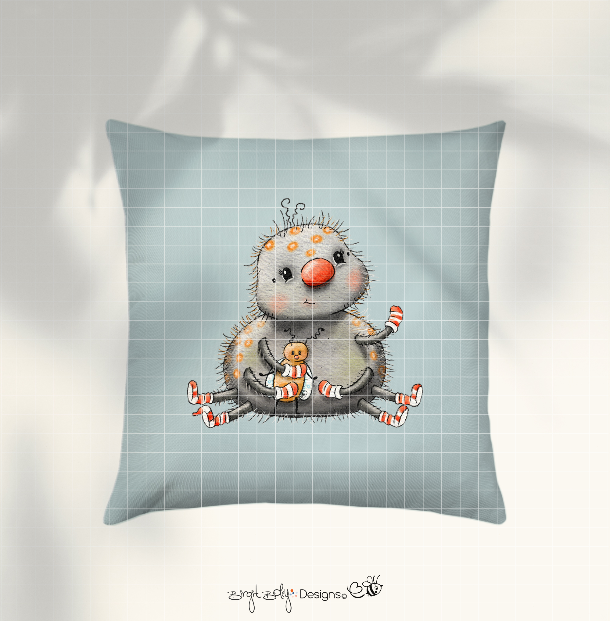 Bügelbildvorlage Spider Frida 1 [Digital] – Bild 3