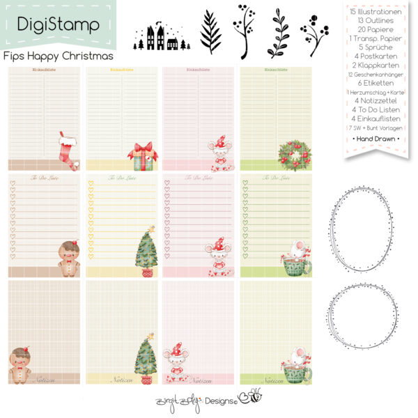Digistamp Fips Happy Christmas [Digital] – Bild 6