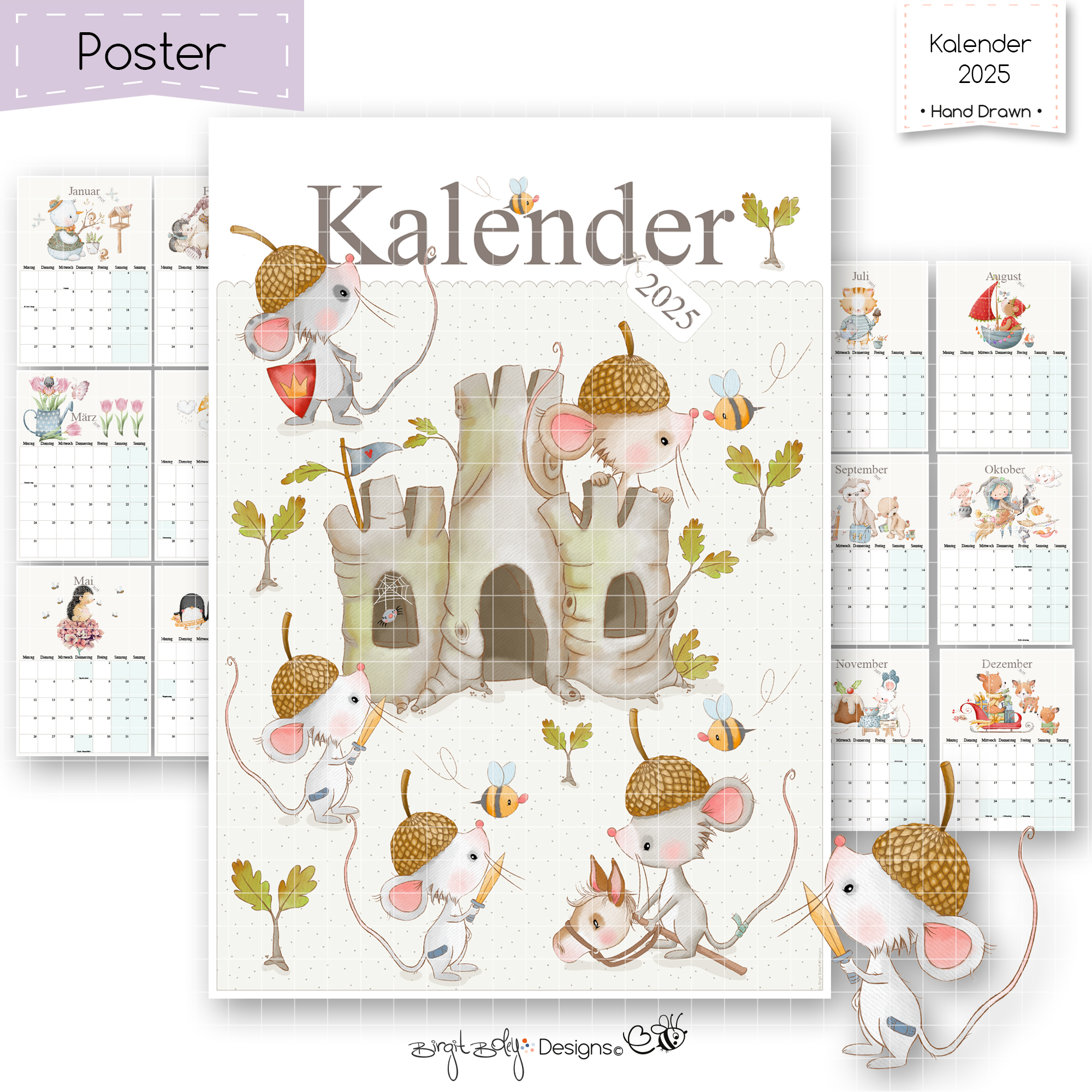 Kalender A3 2025 [Digital]