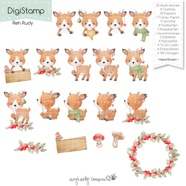 Digistamp Reh Rudy [Digital] – Bild 2