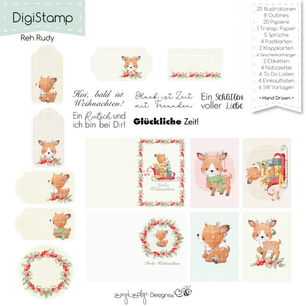 Digistamp Reh Rudy [Digital] – Bild 3