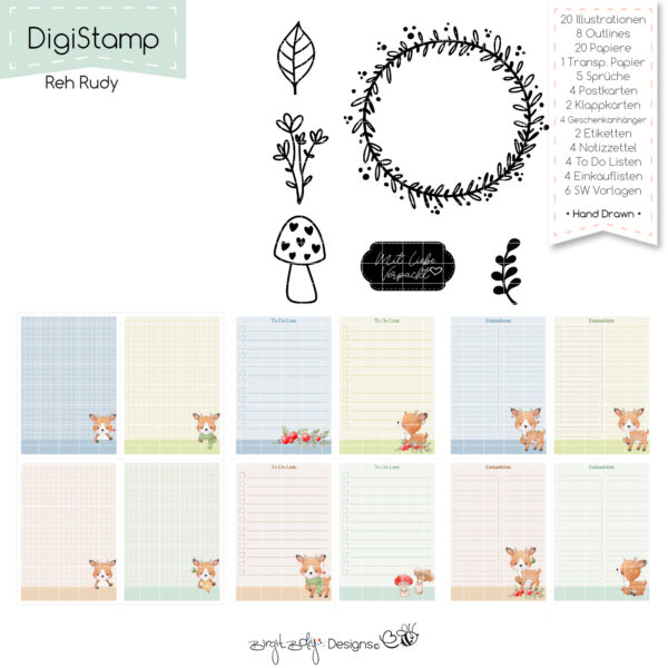 Digistamp Reh Rudy [Digital] – Bild 4