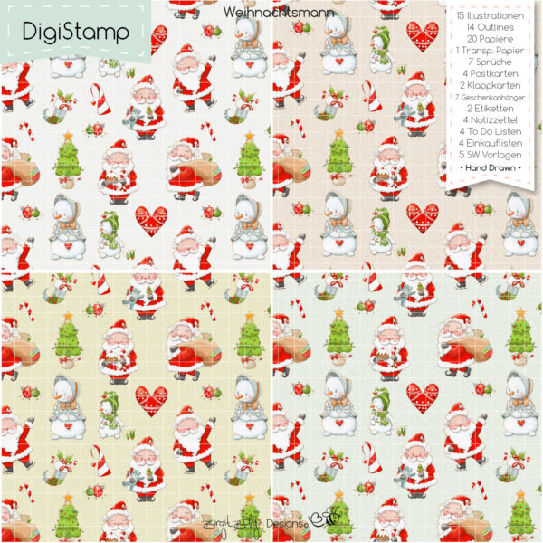 Digistamp Weihnachtsmann [Digital] – Bild 2