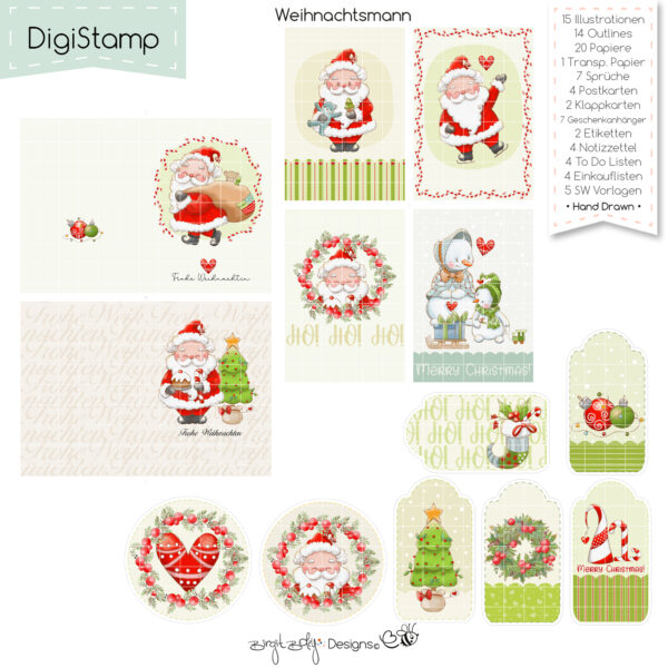 Digistamp Weihnachtsmann [Digital] – Bild 8