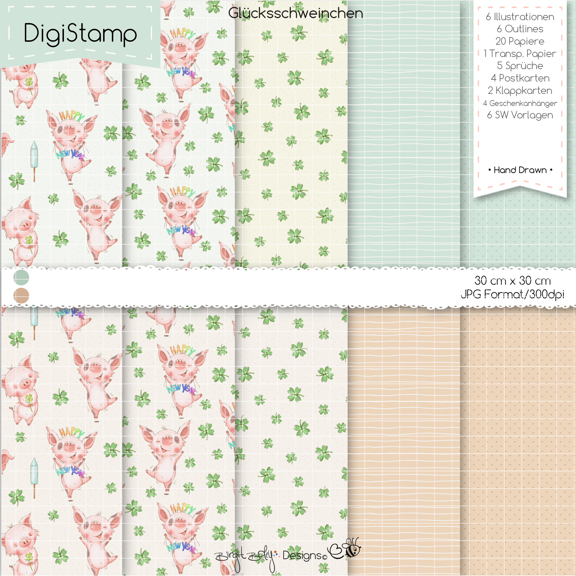 Digistamp Glücksschweinchen [Digital] – Bild 3