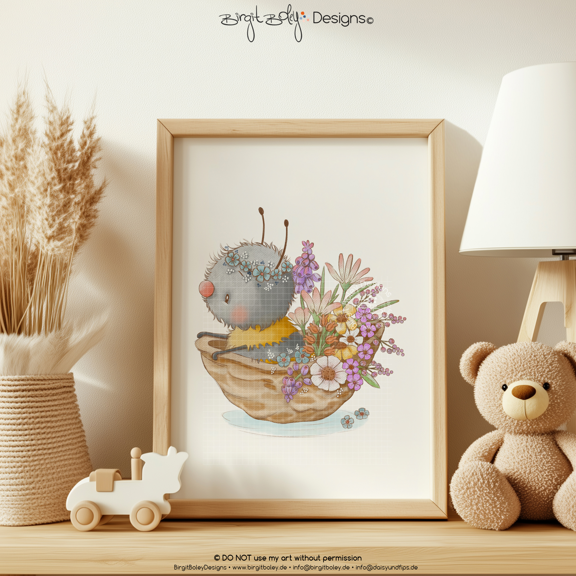 Digistamp Biene Blümchen [Digital] – Bild 7