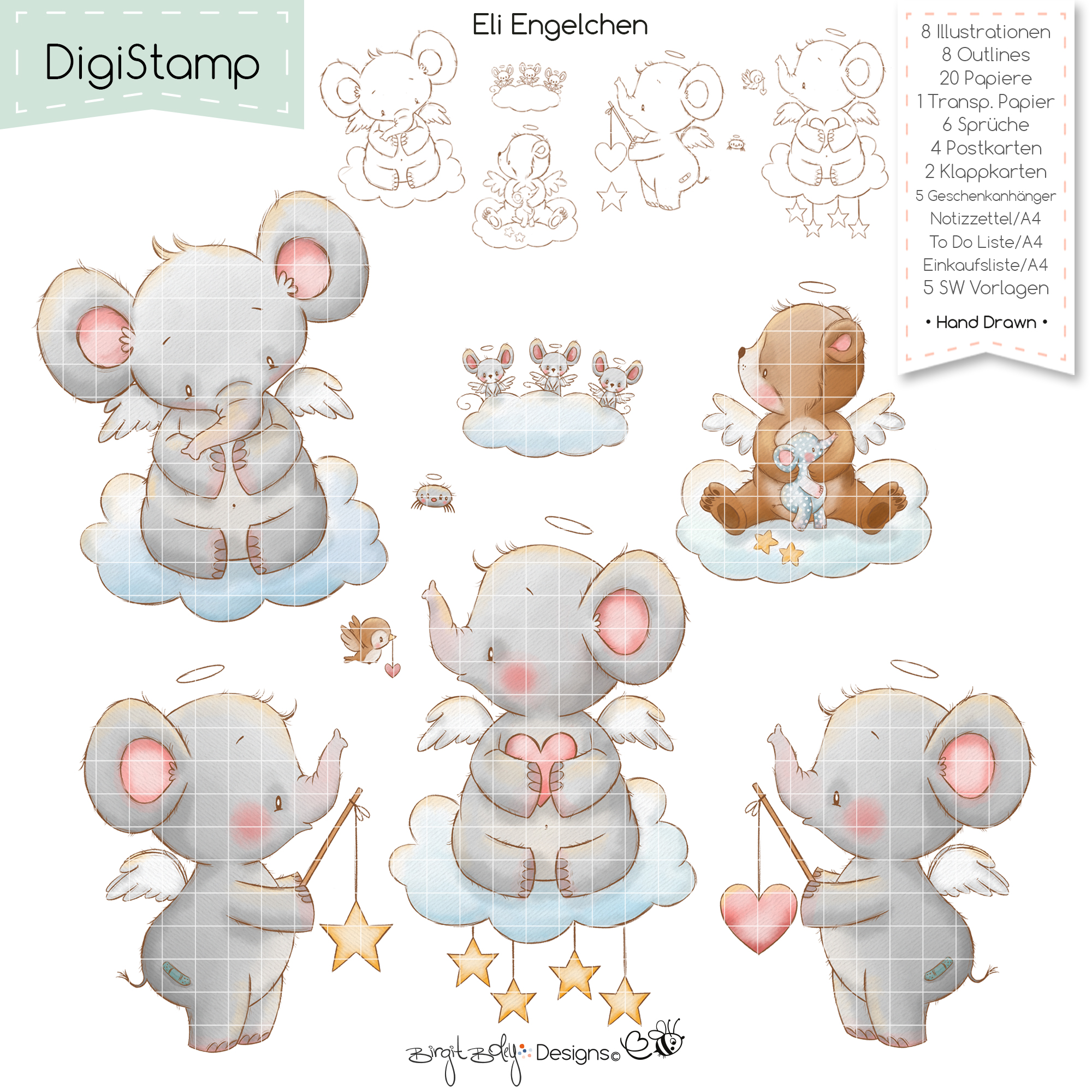 Digistamp Eli Engelchen [Digital]