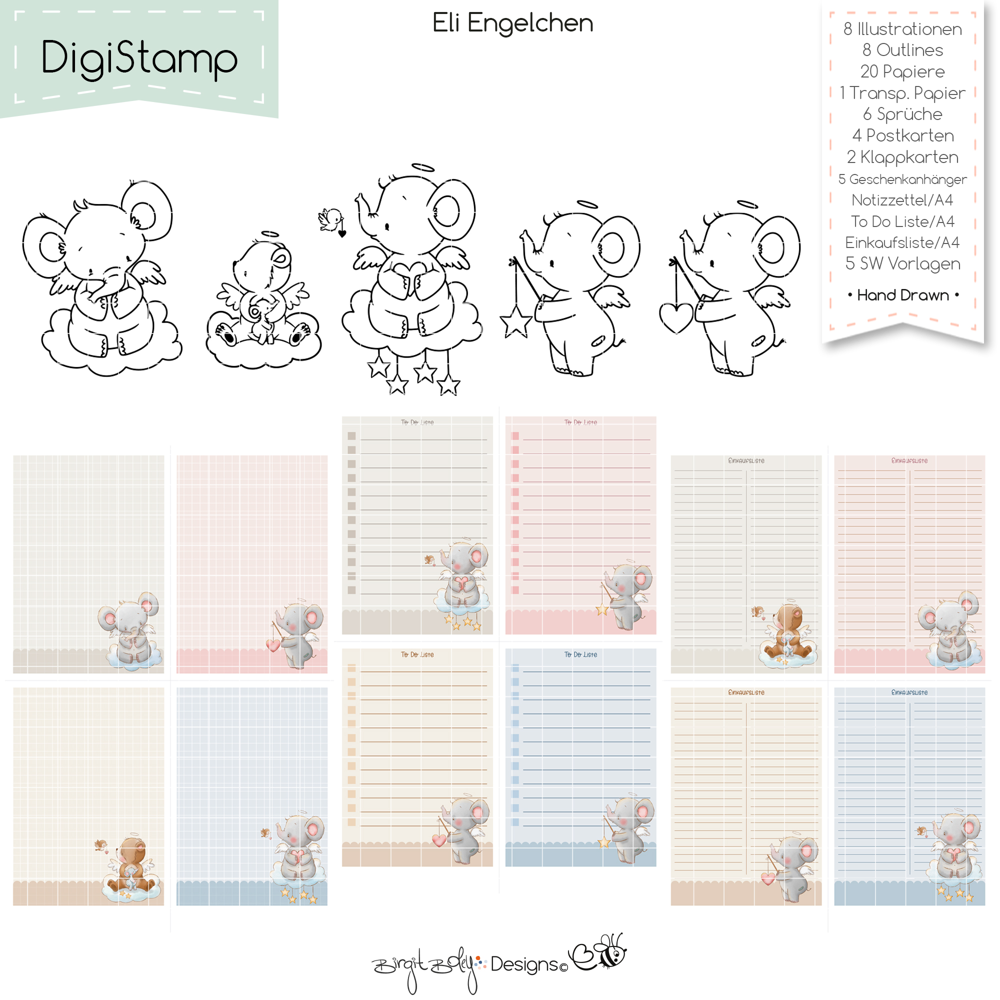 Digistamp Eli Engelchen [Digital] – Bild 5
