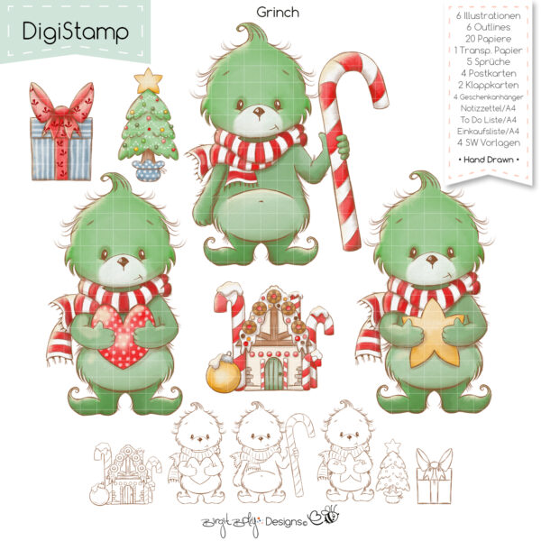 Digistamp Grinch [Digital]