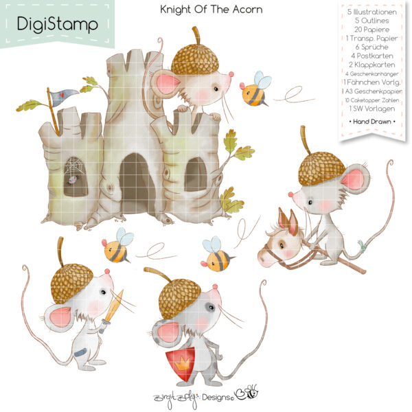 Digistamp Knight Of The Acorn [Digital]