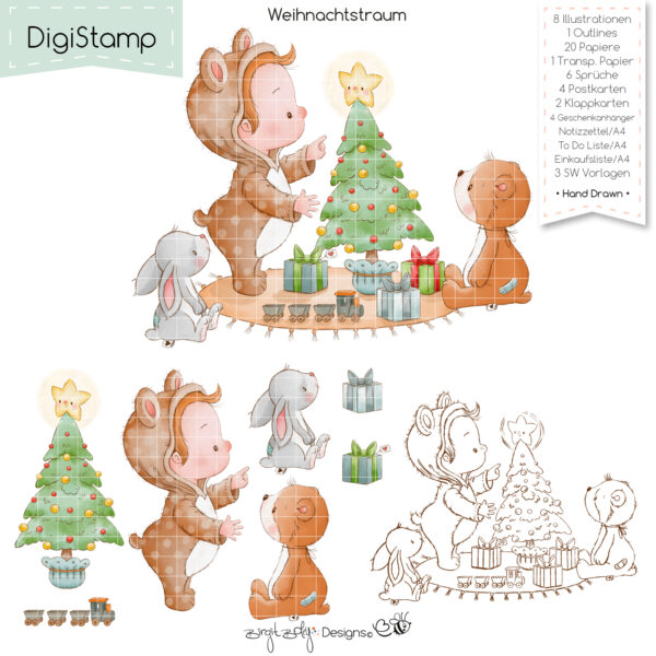 Digistamp Weihnachtstraum [Digital]
