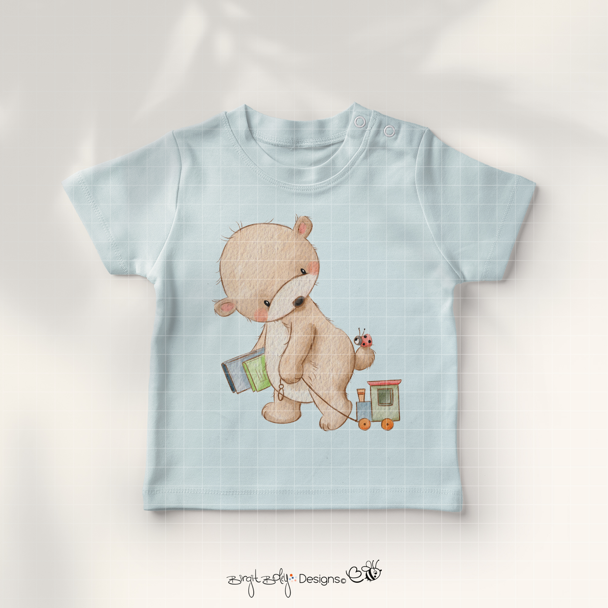 Bügelbildvorlage ABC Baer [Digital] – Bild 2