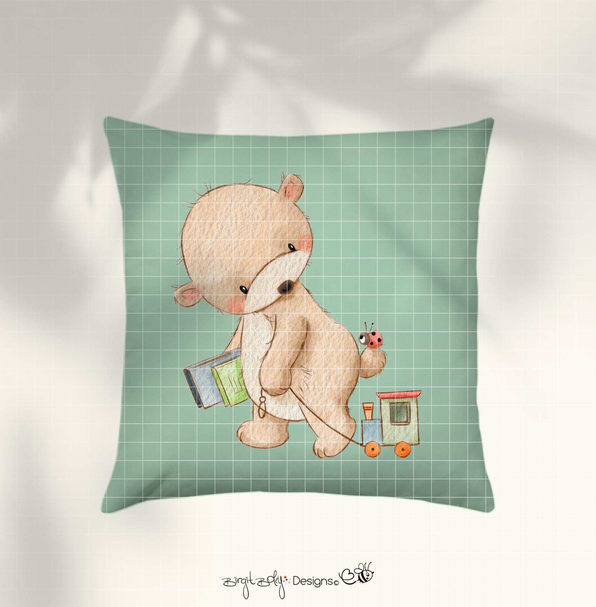 Bügelbildvorlage ABC Baer [Digital] – Bild 3