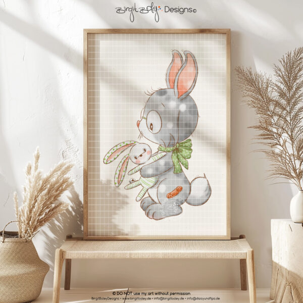 Digistamp Flower Bunnies [Digital] – Bild 6