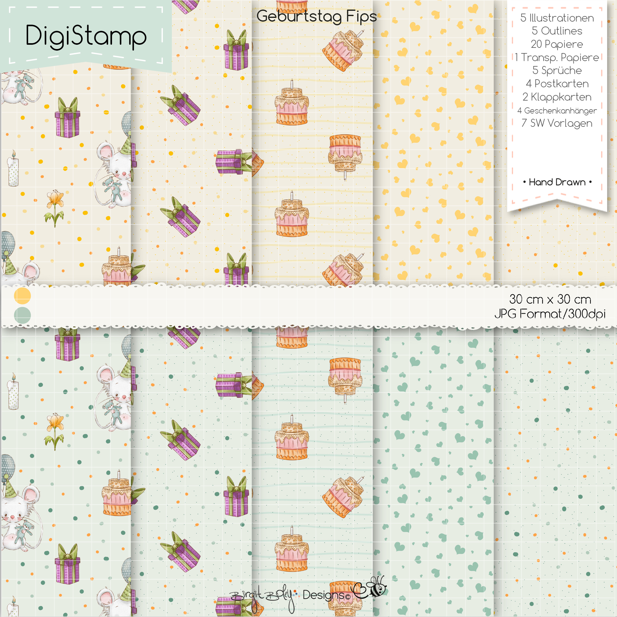 Digistamp Geburtstag Fips [Digital] – Bild 2