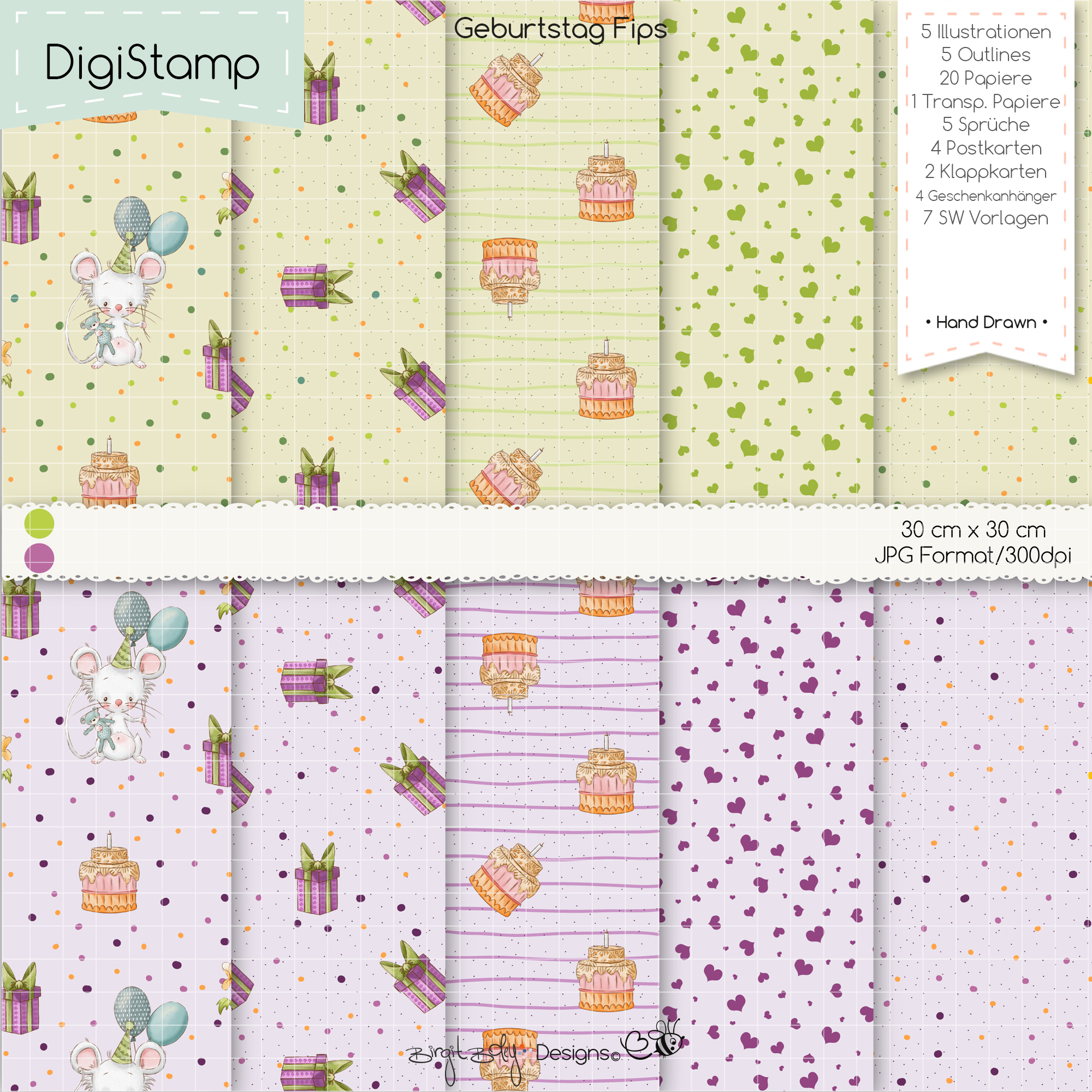 Digistamp Geburtstag Fips [Digital] – Bild 3