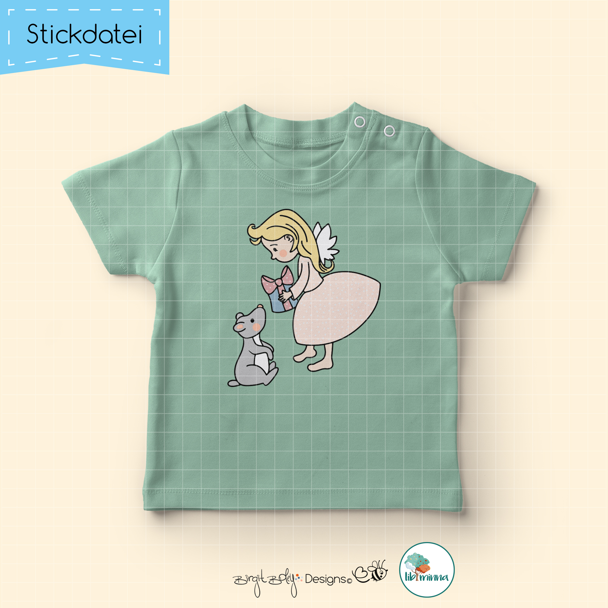 Stickdatei Christkind [Digital] – Bild 2