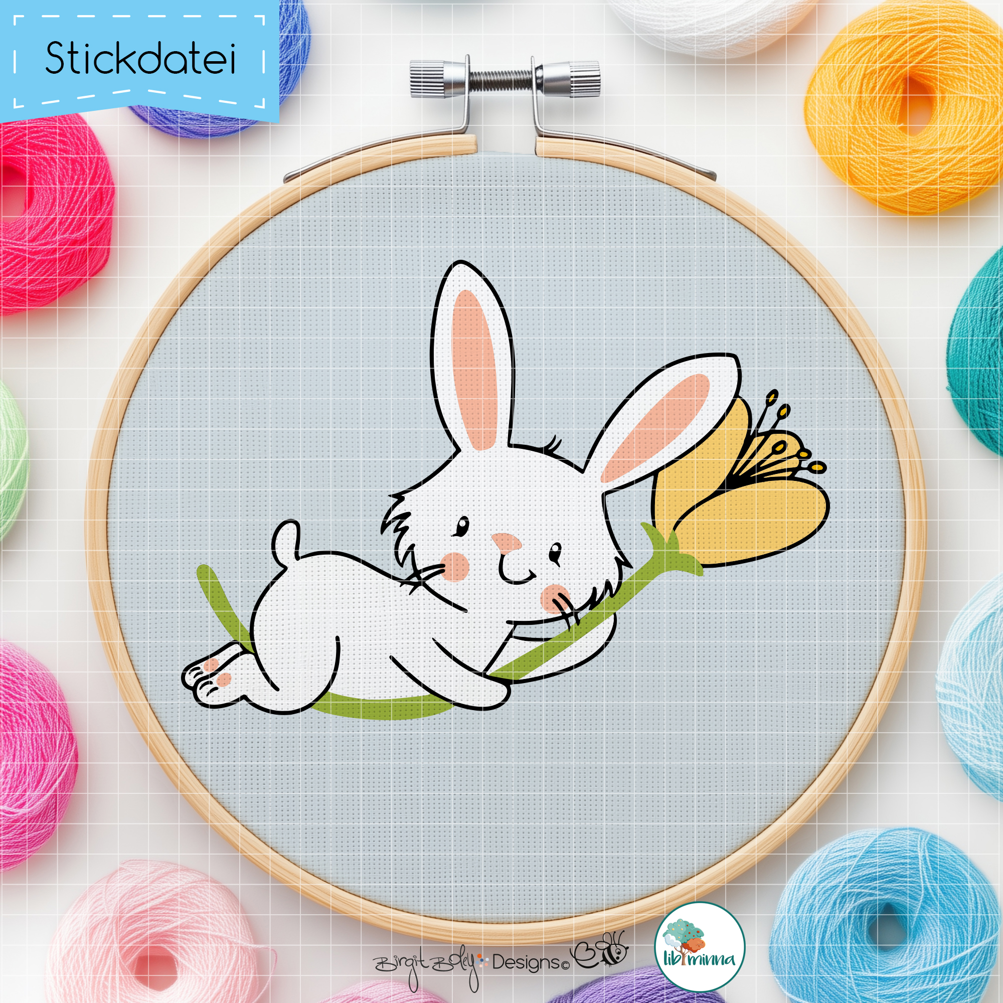 Stickdatei Hasi 1 [Digital]