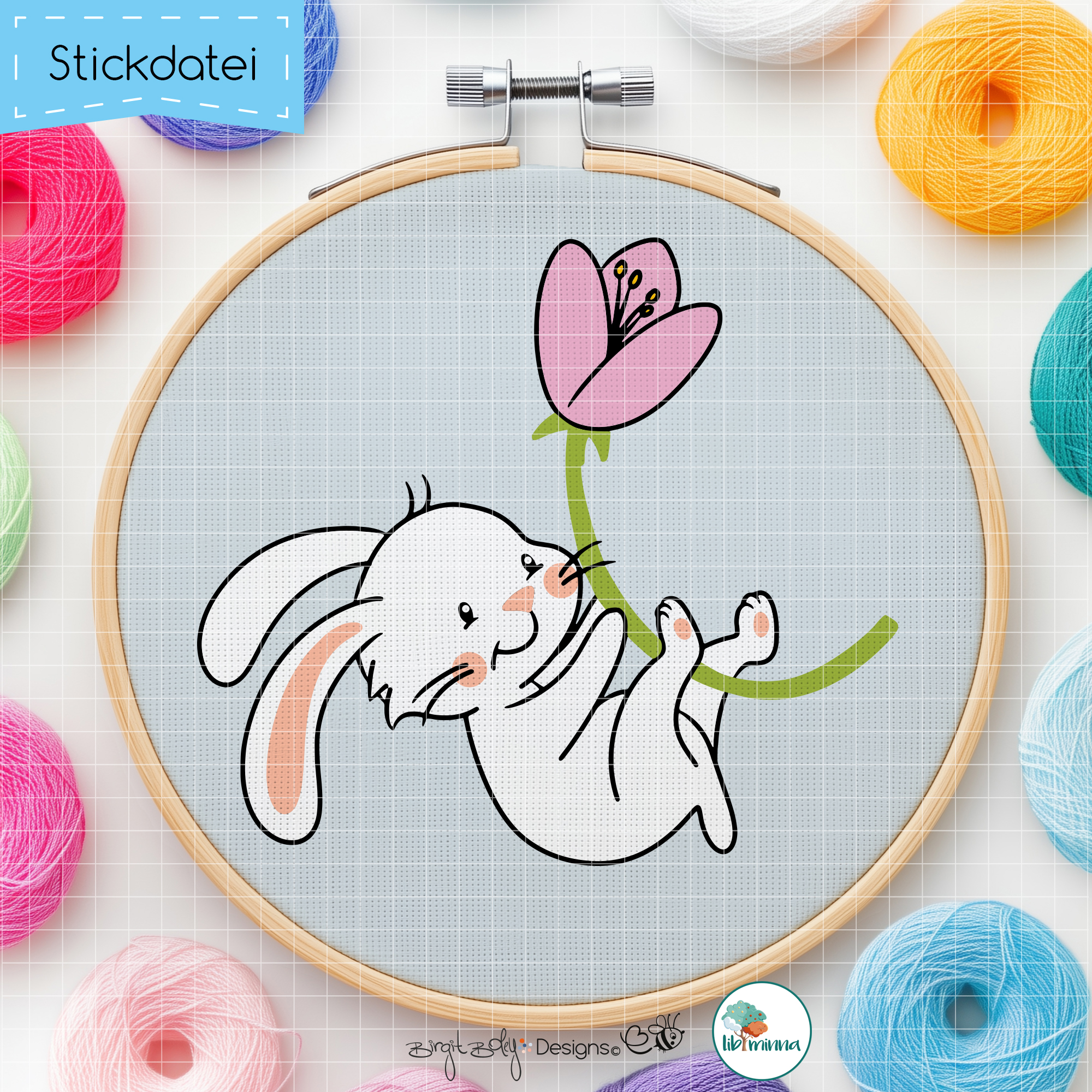 Stickdatei Hasi 2 [Digital]