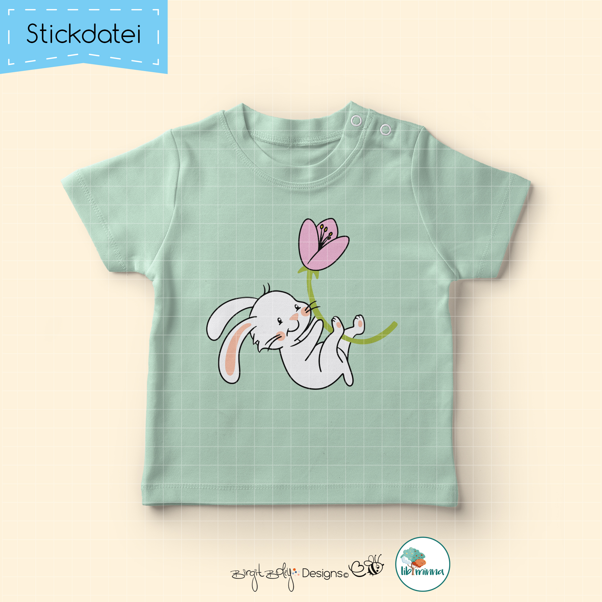 Stickdatei Hasi 2 [Digital] – Bild 2