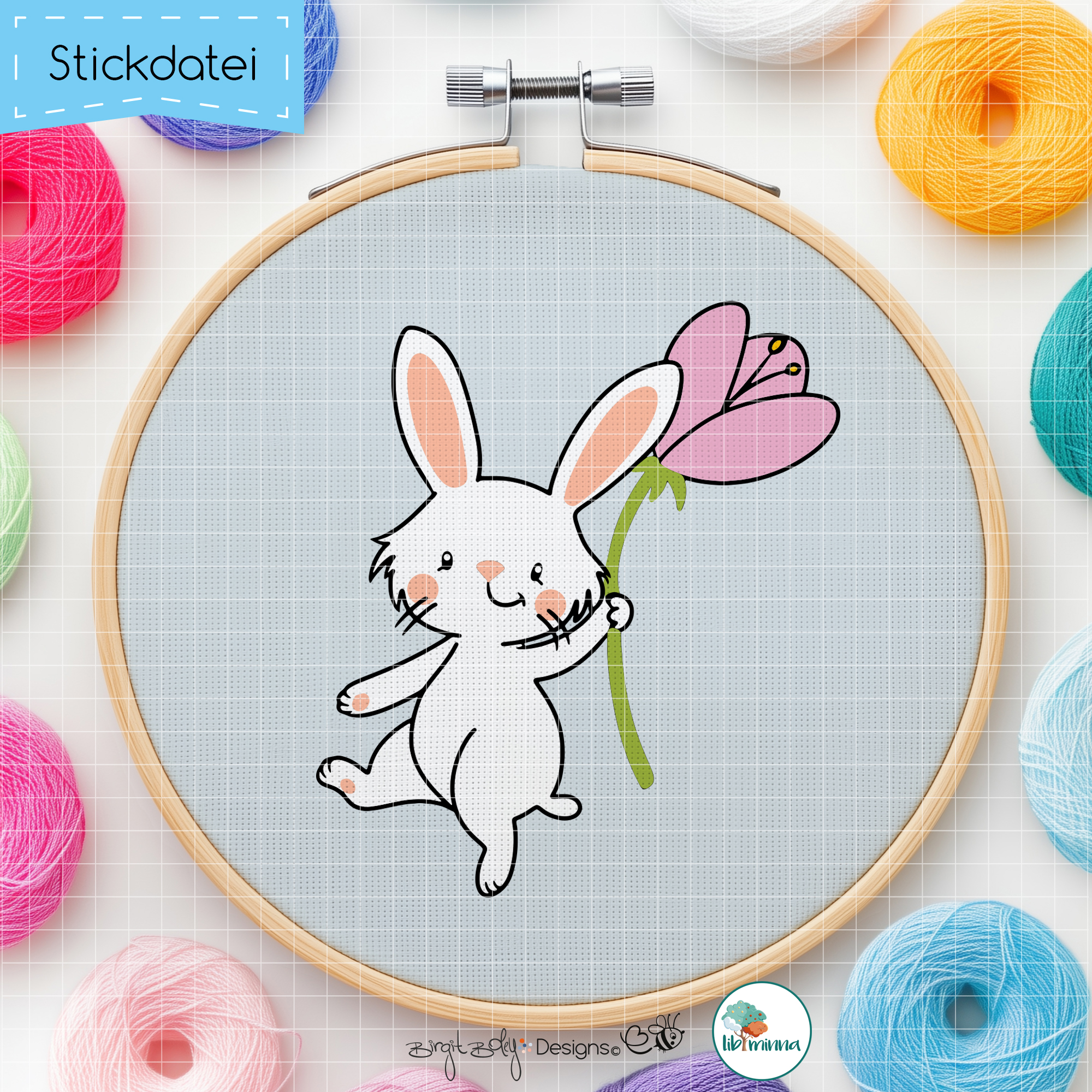 Stickdatei Hasi 4 [Digital]