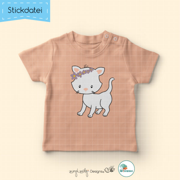 Stickdatei Spring Kitty [Digital] – Bild 2