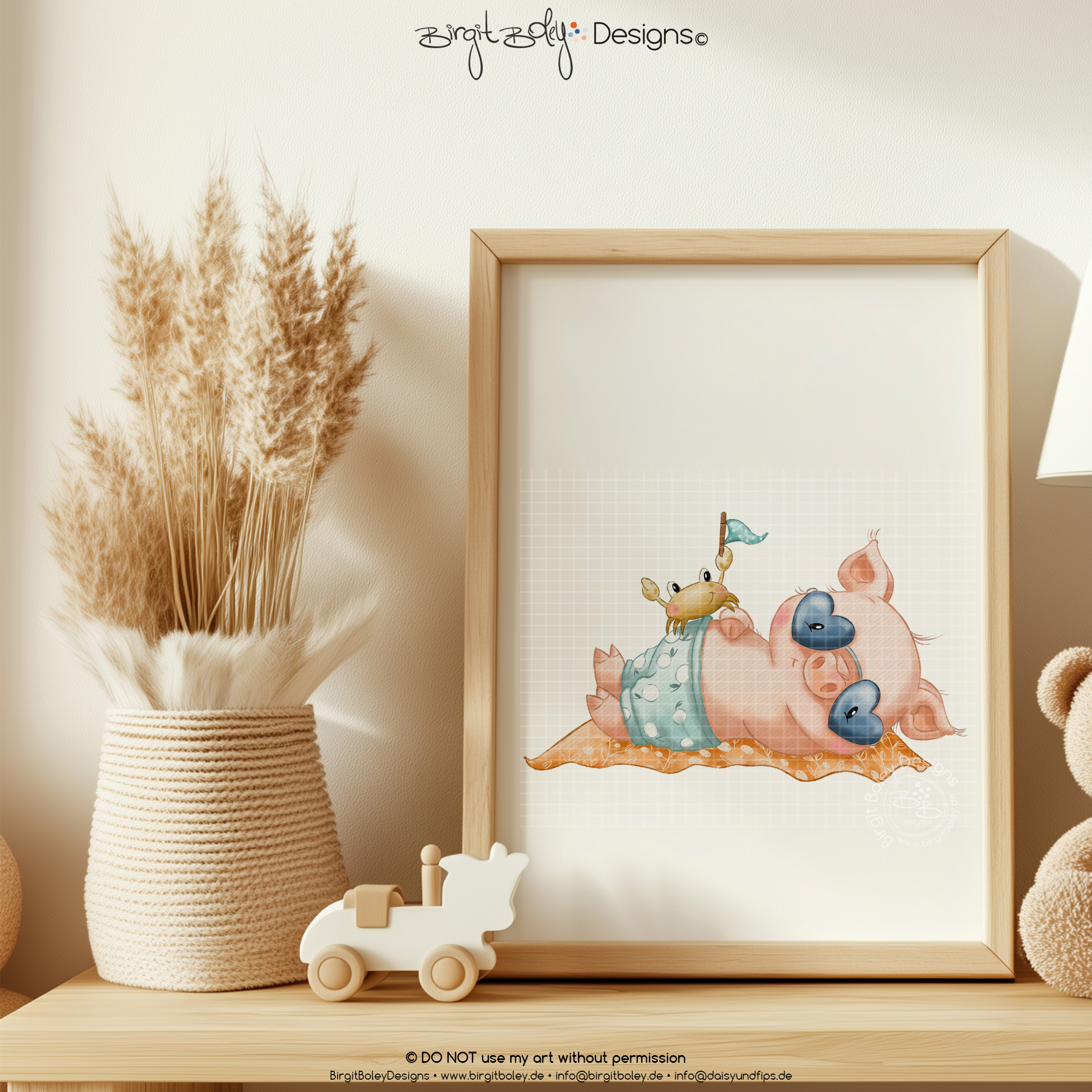 Digistamp Strandliebe Schweinchen [Digital] – Bild 7