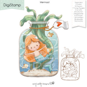 Digistamp Mermaid [Digital]