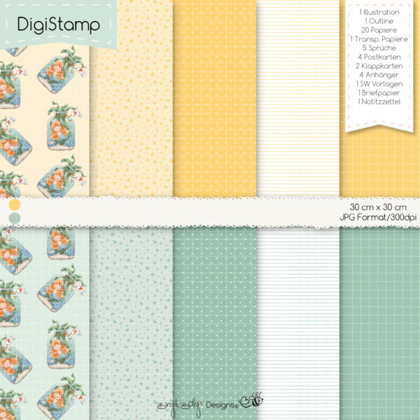 Digistamp Mermaid [Digital] – Bild 3
