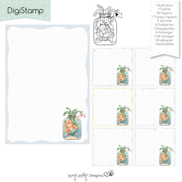 Digistamp Mermaid [Digital] – Bild 5