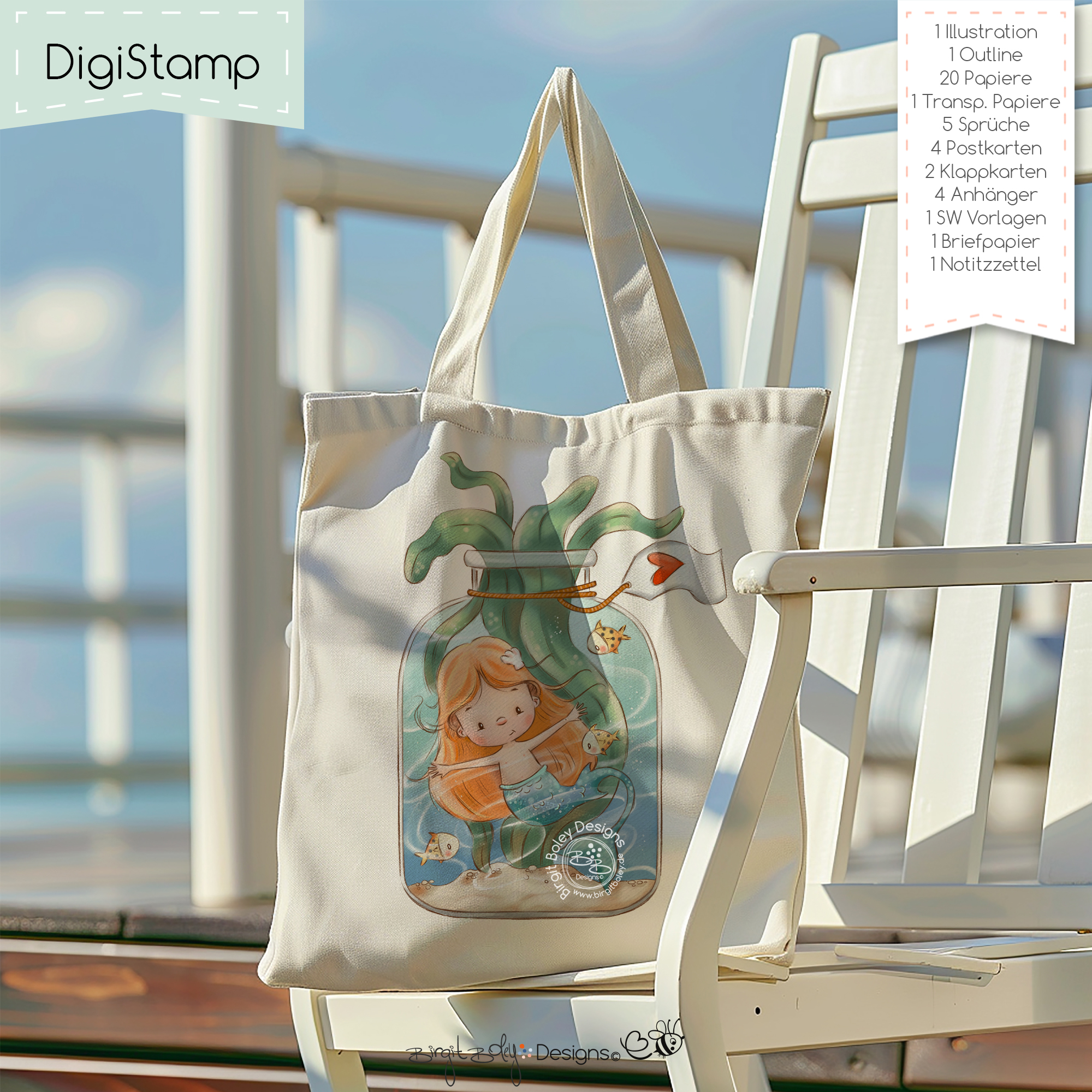 Digistamp Mermaid [Digital] – Bild 6