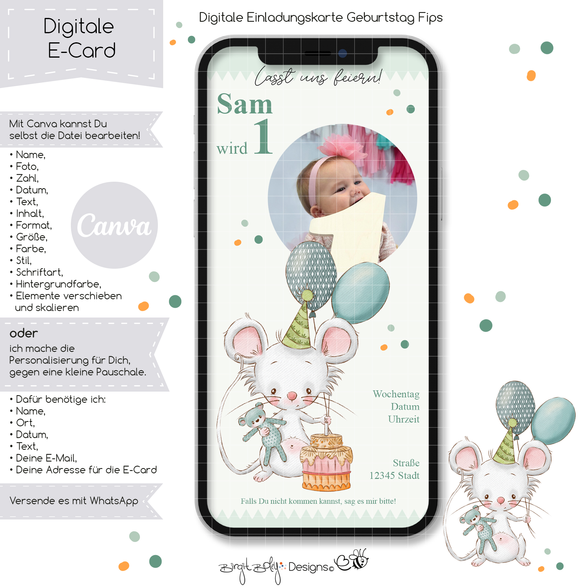 Ecard Geburtstag Fips [Digital] – Bild 3