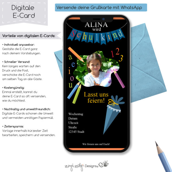 Ecard Einschulung Einschulung 01 [Digital] – Bild 5