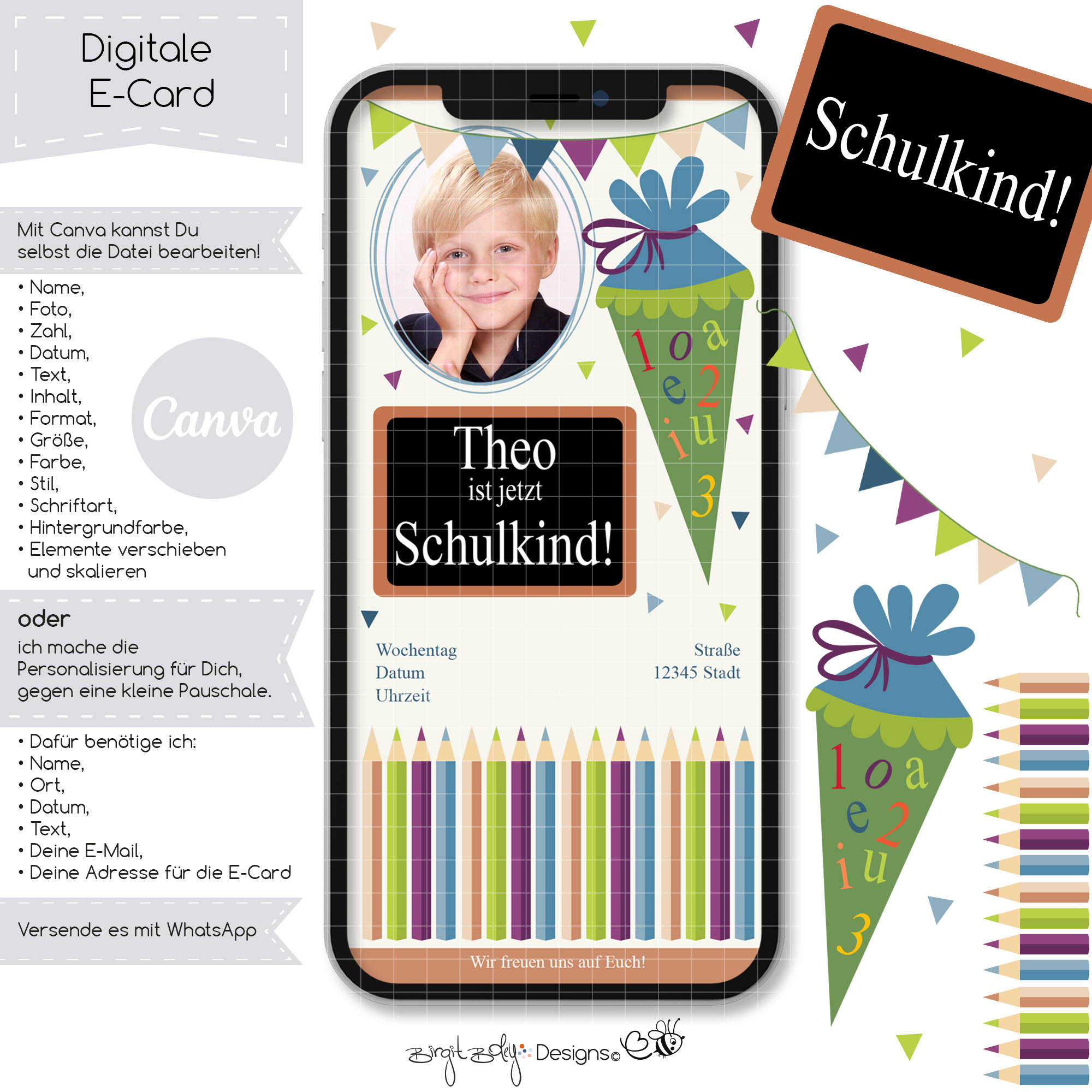 Ecard Einschulung 02 [Digital] – Bild 3