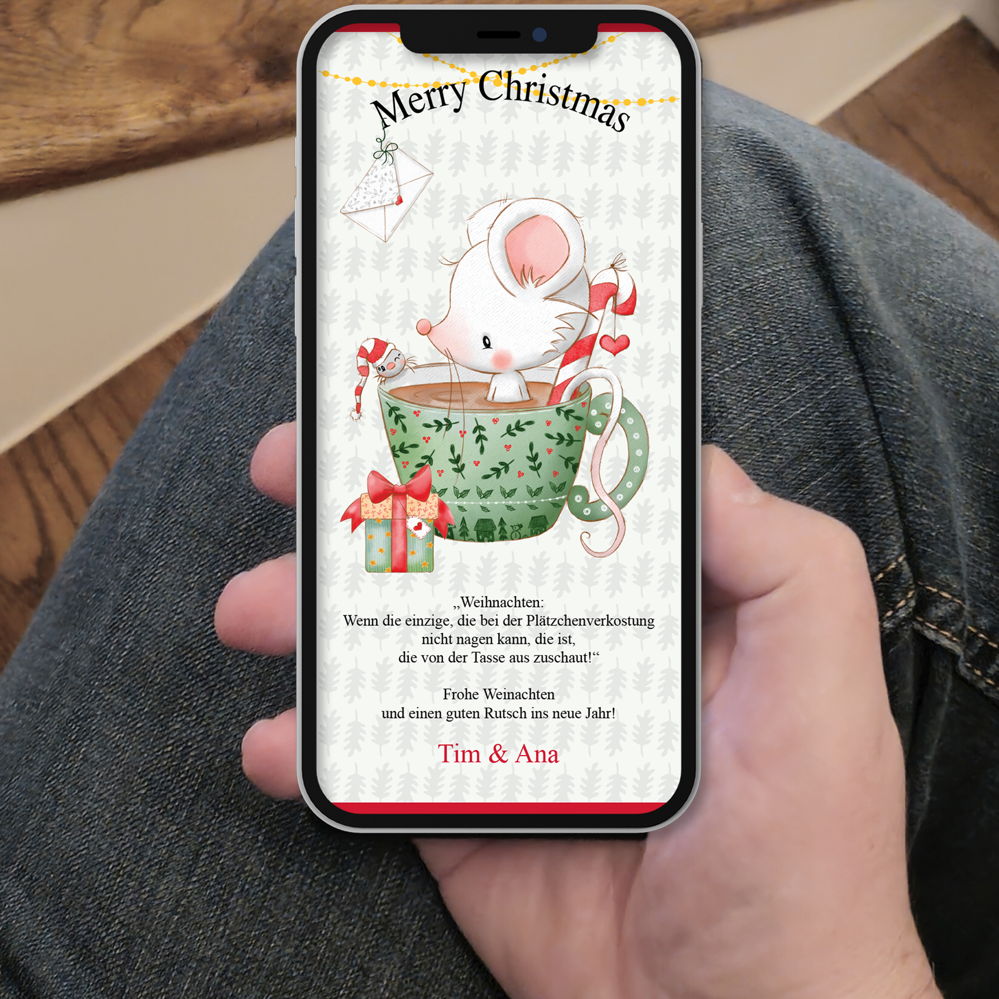 Ecard Weihnachtsgrüße Fips Happy Christmas [Digital] – Bild 7