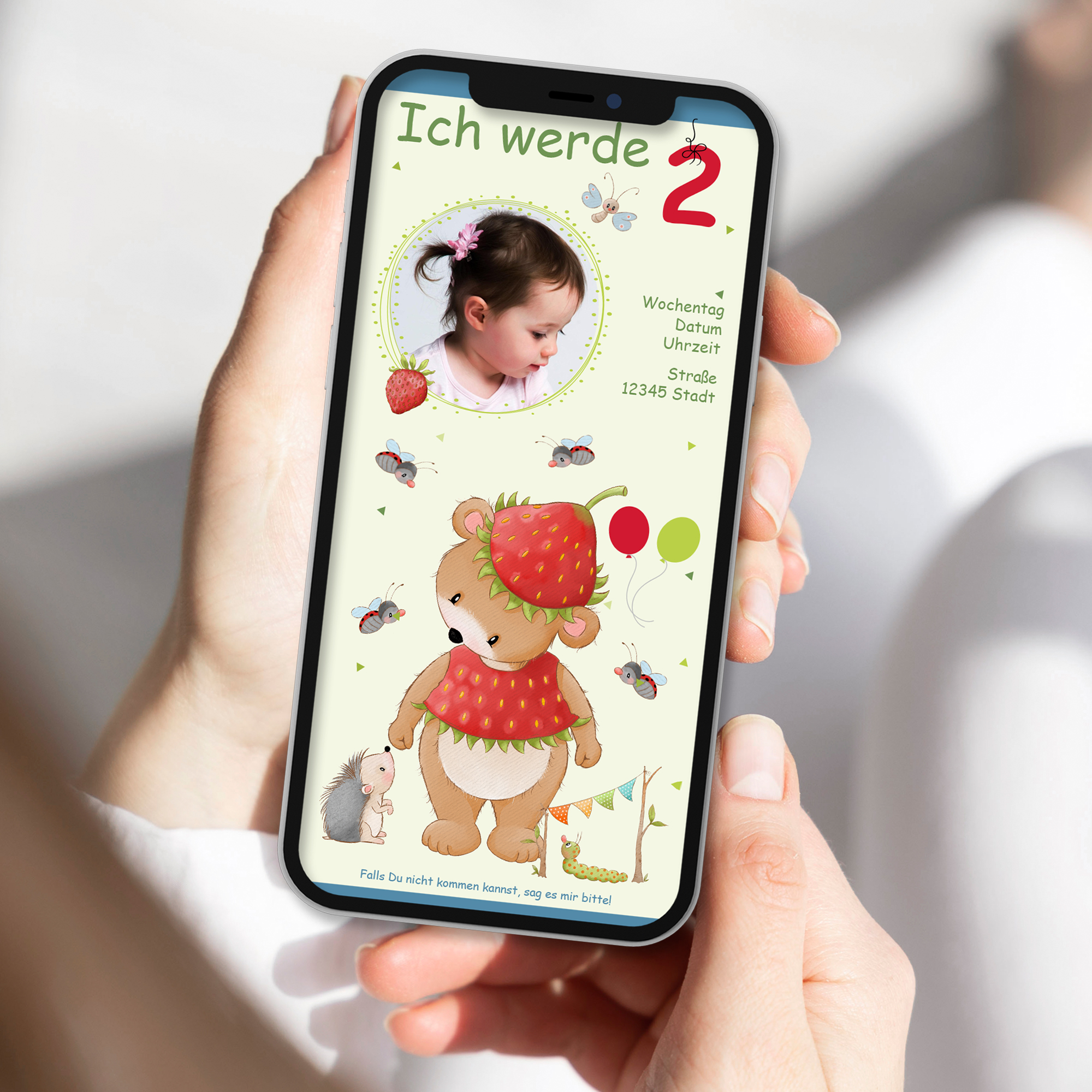 Ecard Geburtstag Erdbärchen und Igel [Digital] – Bild 7