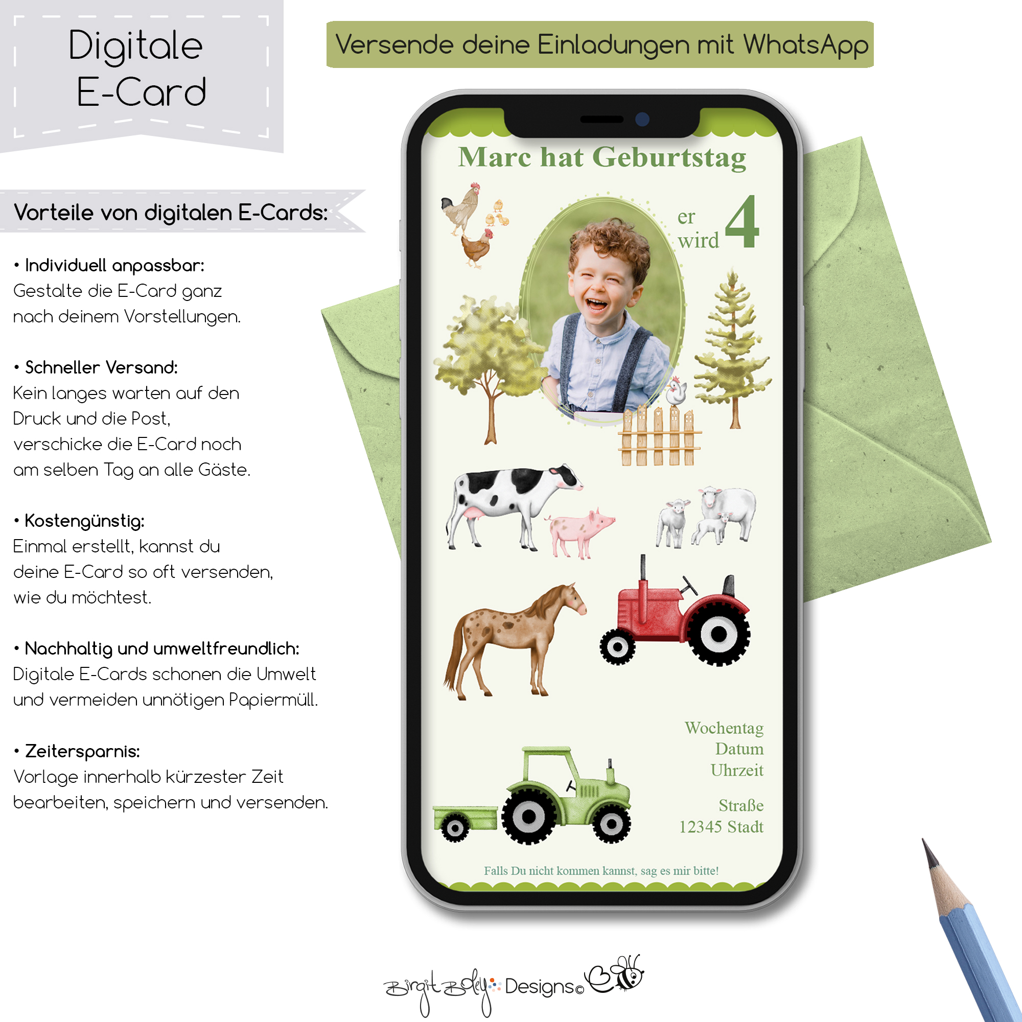 Ecard Geburtstag Farm [Digital] – Bild 5