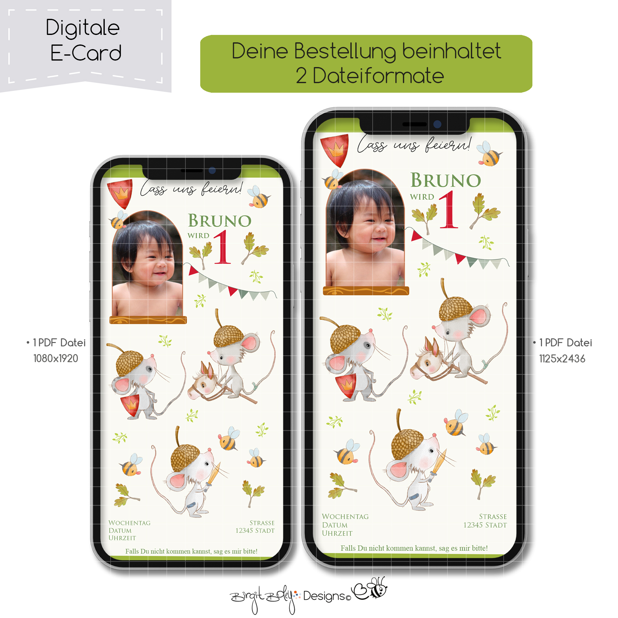 Ecard Geburtstag Knight Of The Acorn [Digital] – Bild 4