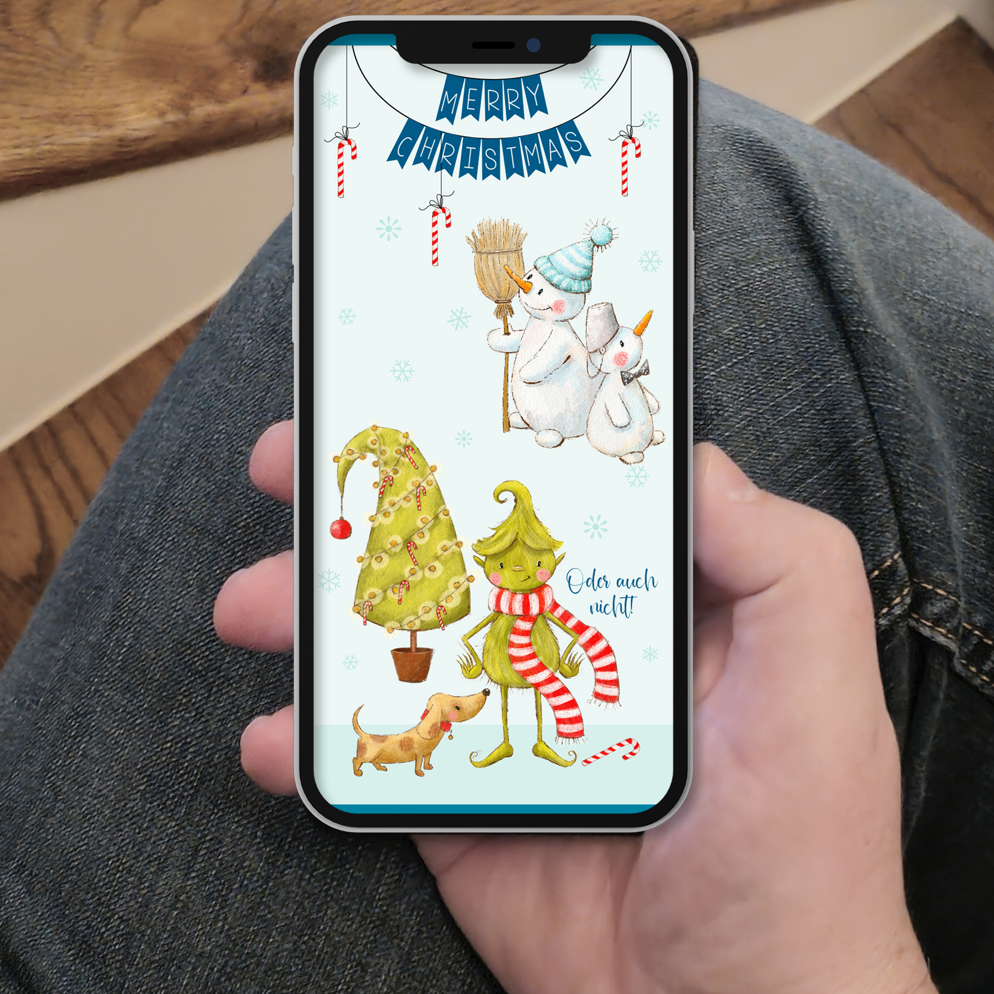 Ecard Weihnachtsgrüße Grinchy [Digital] – Bild 7