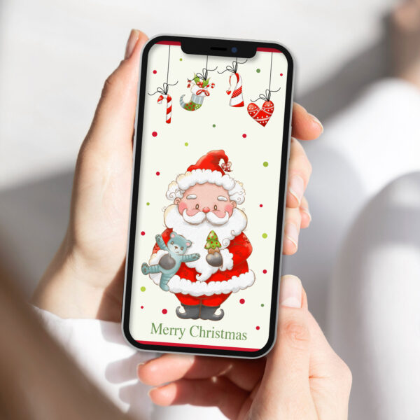 Ecard Weihnachtsgrüße Weihnachtsmann 01 [Digital] – Bild 7
